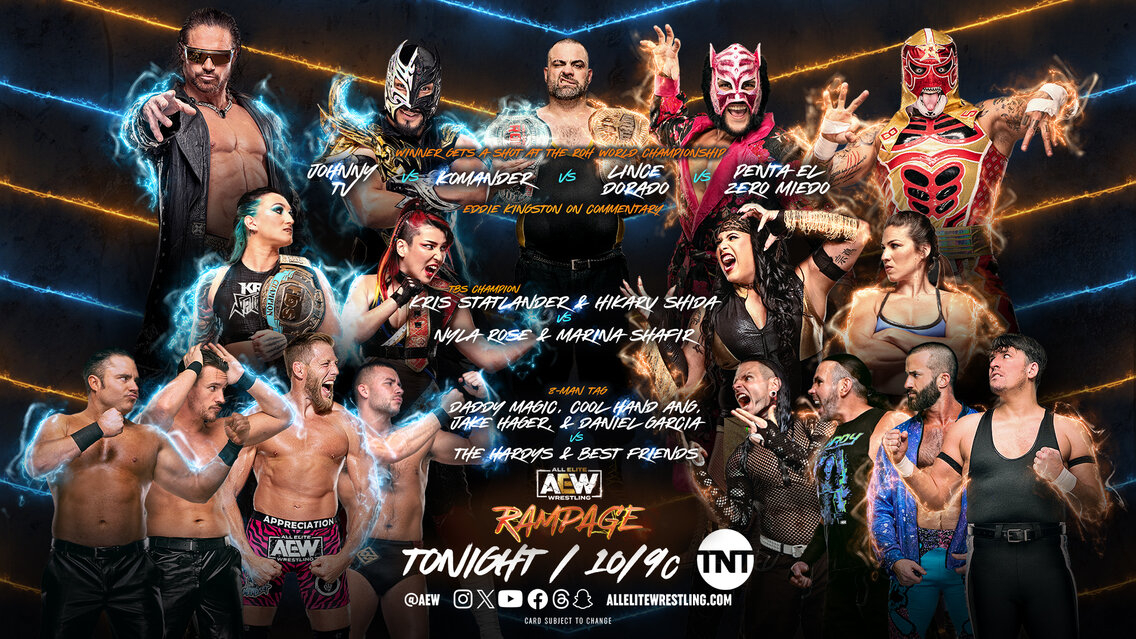 AEW Rampage viewership up slightly, 18-49 demo rating down