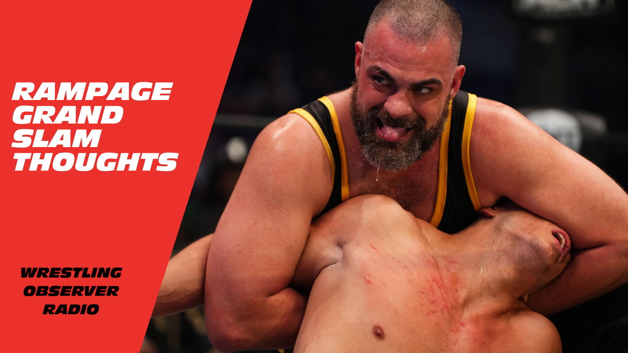 Rampage Grand Slam had The Great Muta and a new number one contender: Wrestling Observer Radio
