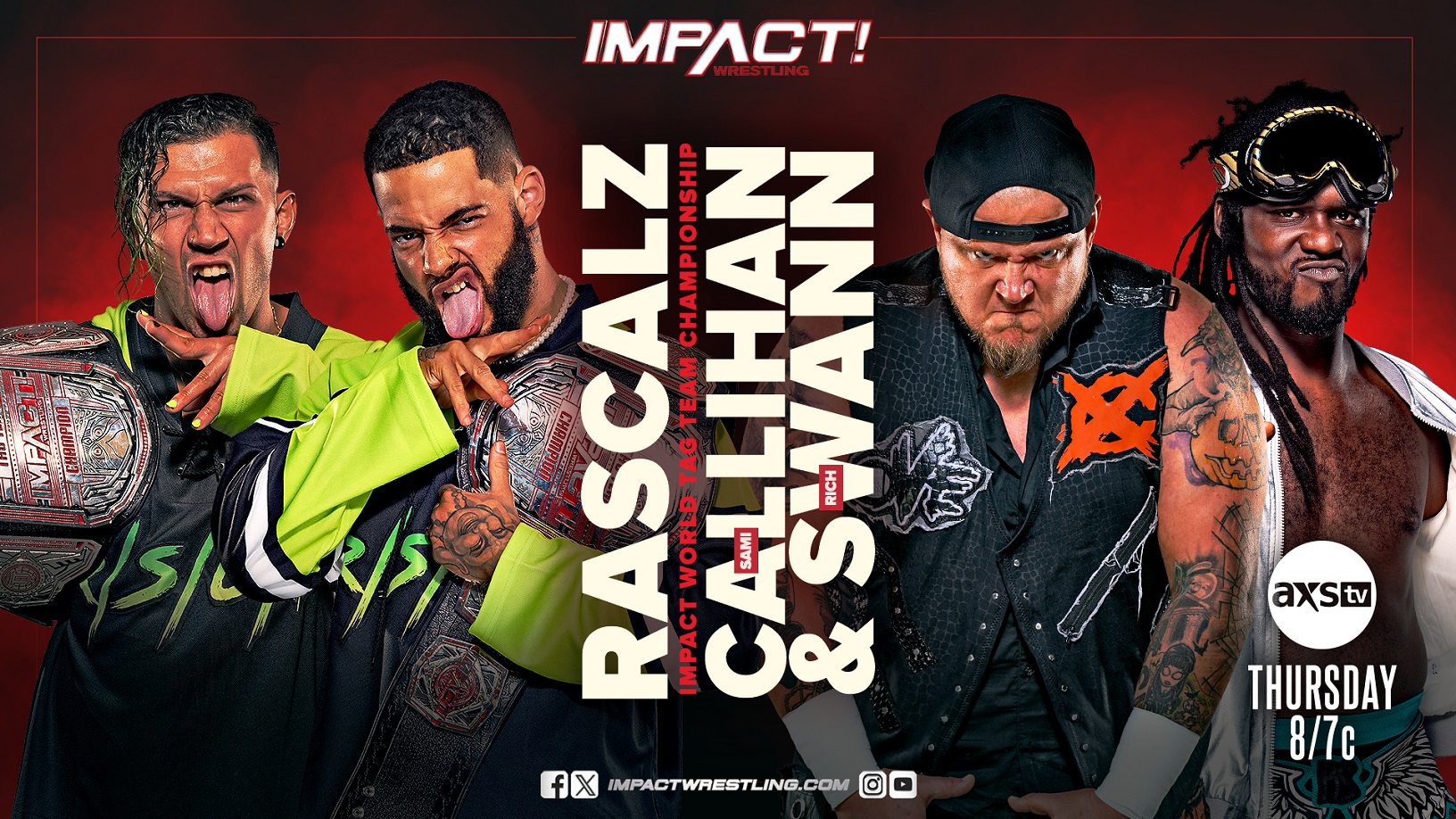 Impact Wrestling live results: Tag Team titles on the line