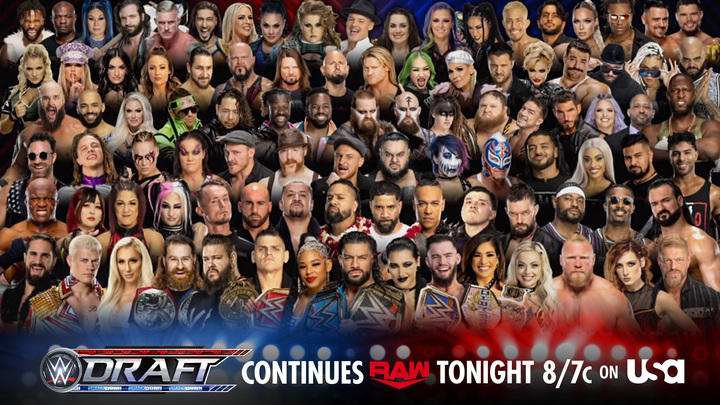 WWE Raw live results: Draft night two