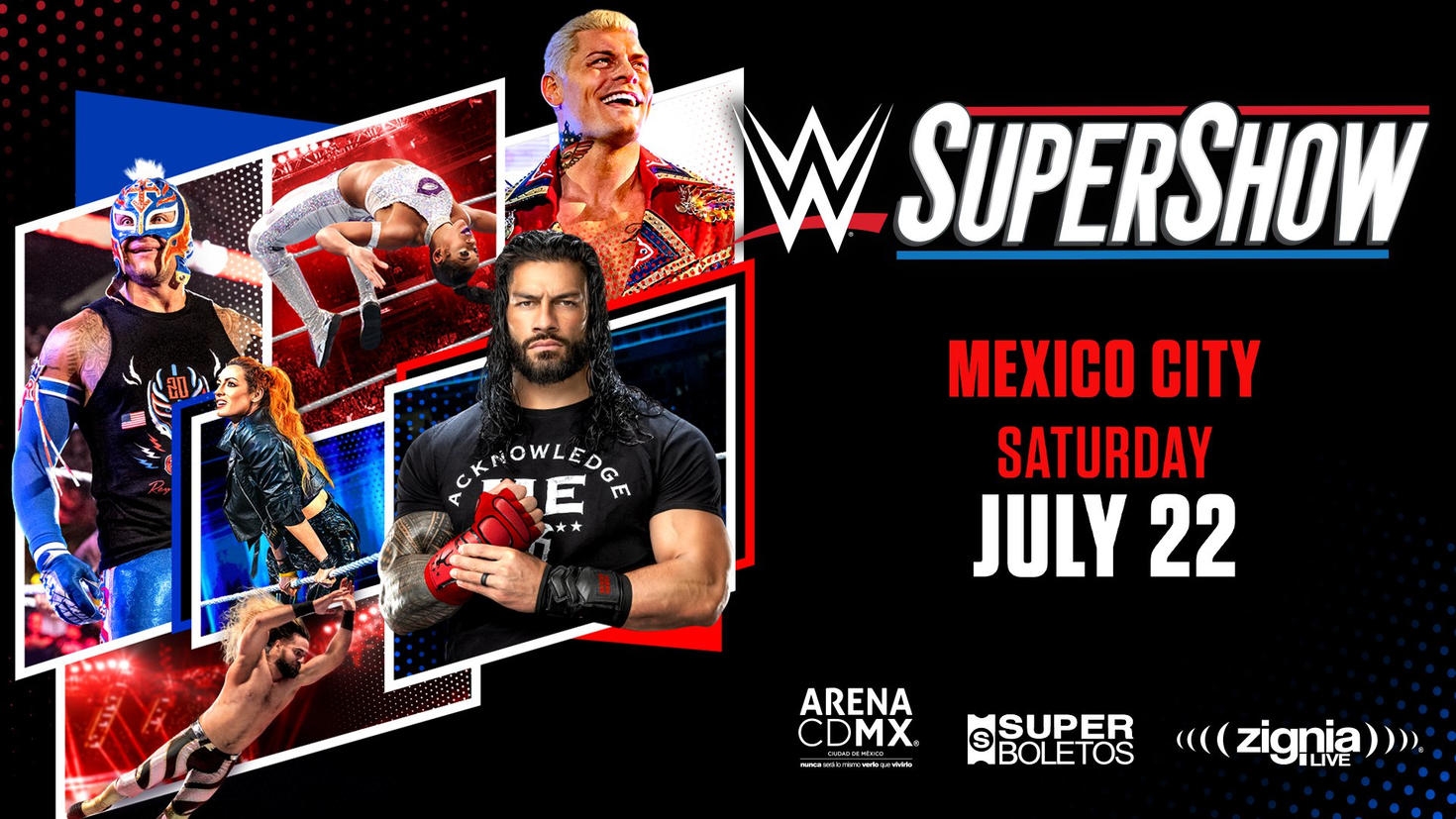 Roman Reigns set for WWE Mexico City house show