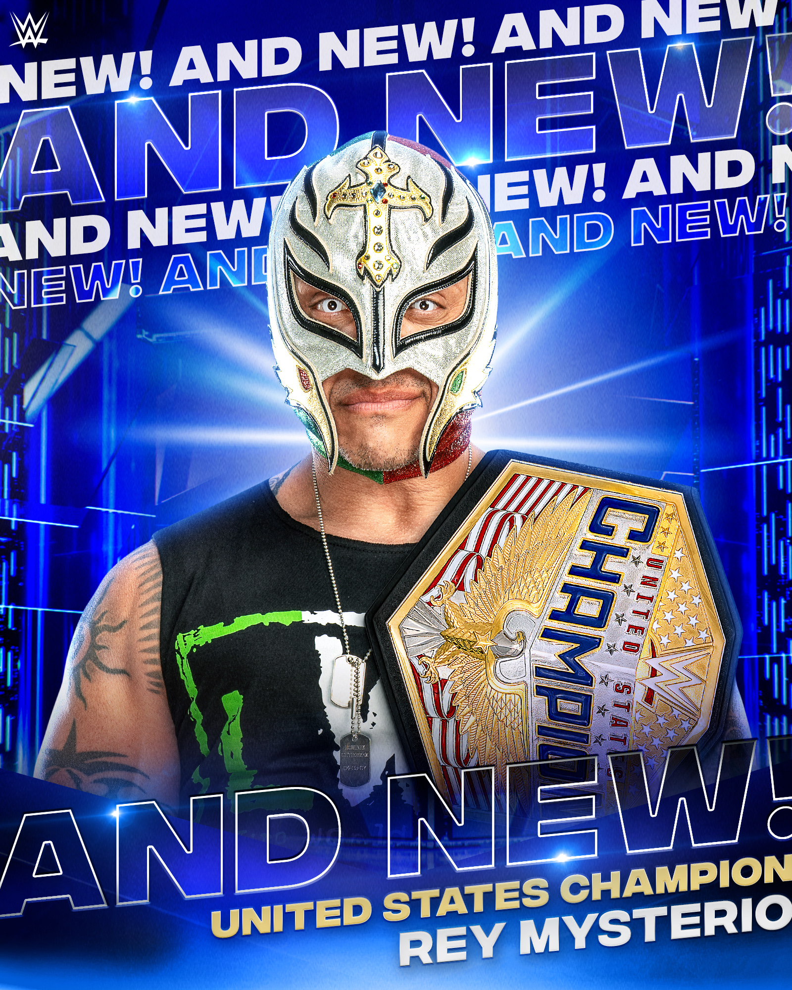 Rey Mysterio wins United States title on WWE SmackDown