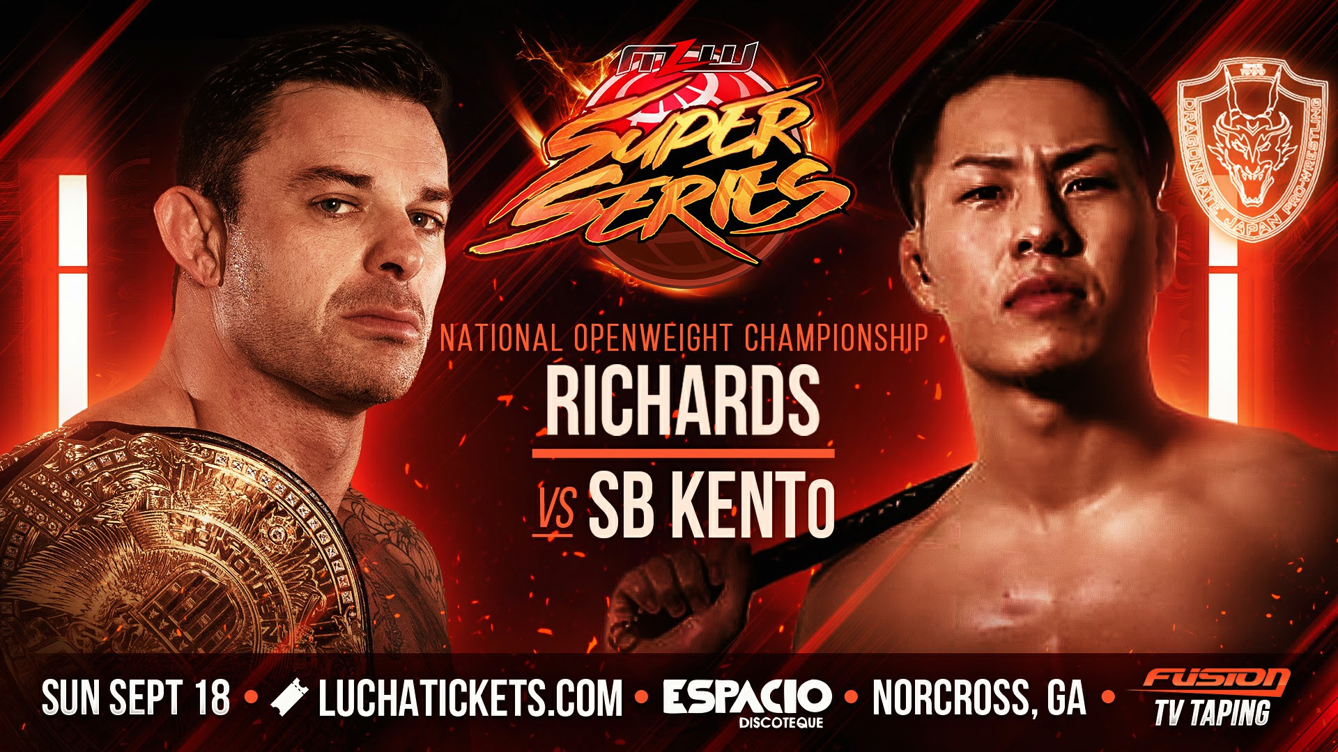National Openweight title match added to MLW Super Series