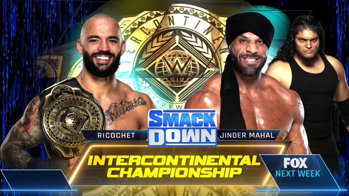 IC title match, McIntyre vs. Zayn set for next week’s WWE SmackDown