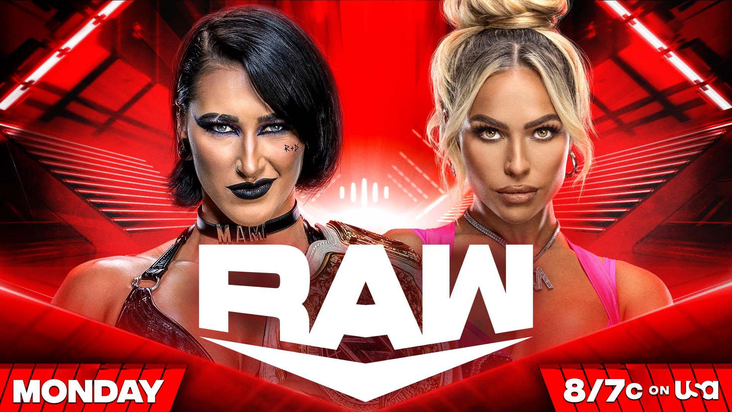 Rhea Ripley vs. Maxxine Dupri added to WWE Raw