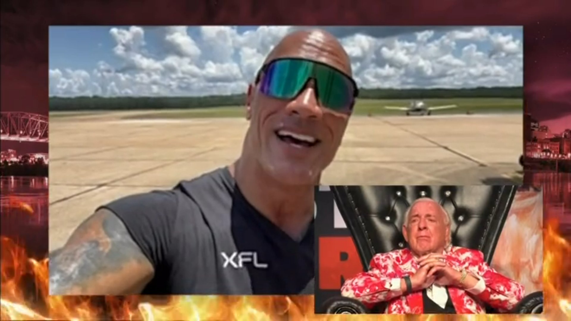 The Rock, Dolph Ziggler appear via video at The Roast of Ric Flair