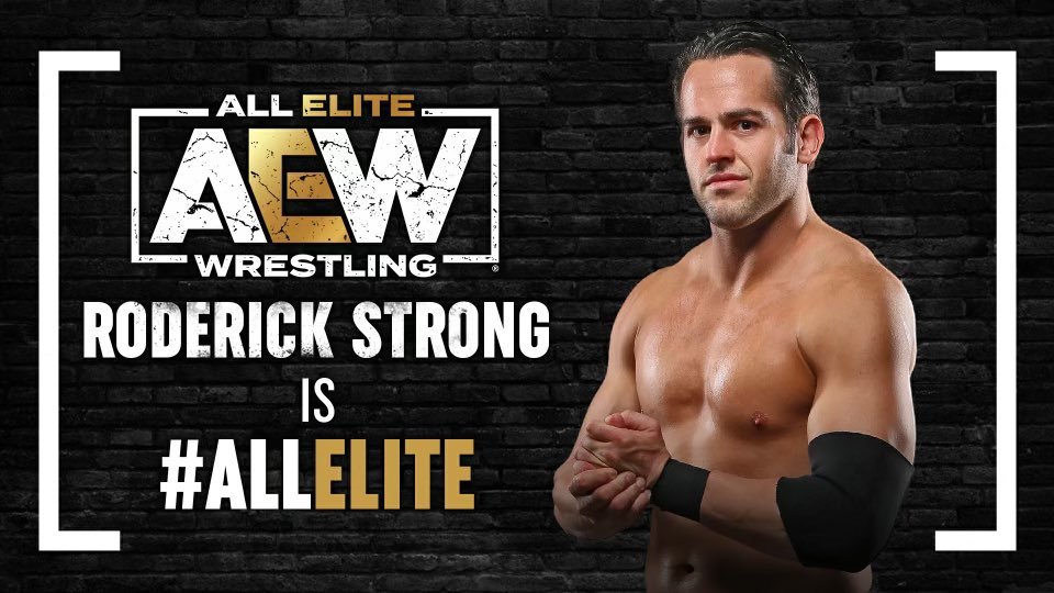 Roderick Strong signs with AEW, debuts on Dynamite