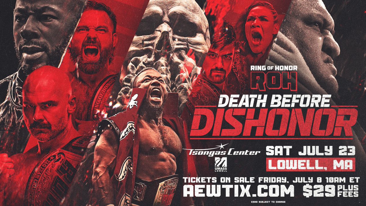 ROH reveals new logo, Death Before Dishonor ticket information