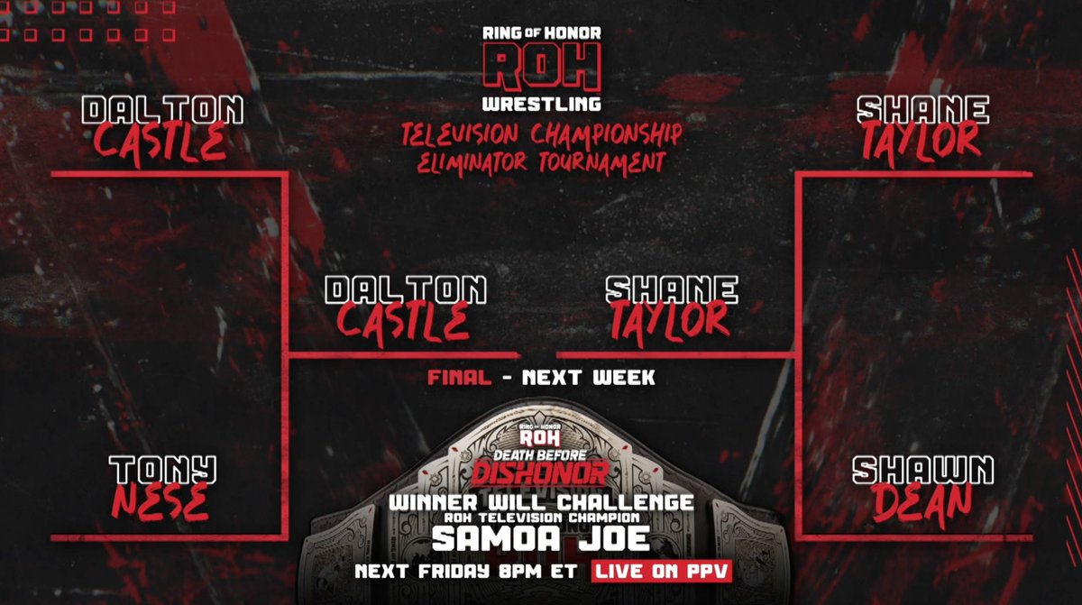 Tournament to decide Samoa Joe’s ROH Death Before Dishonor challenger