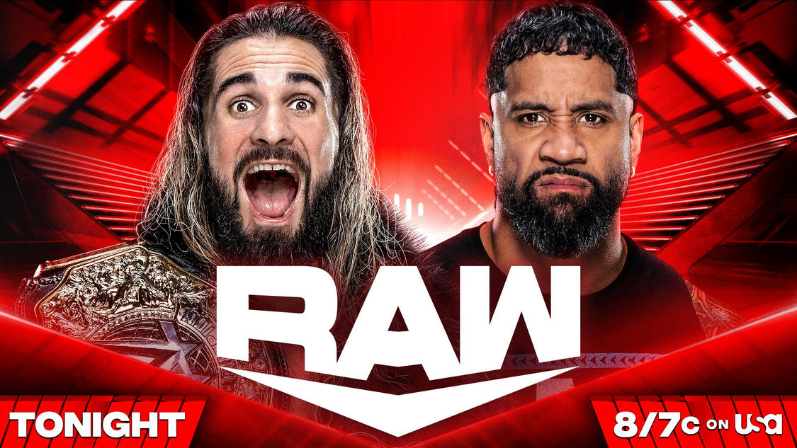 WWE Raw live results: Seth Rollins vs. Jey Uso World title match