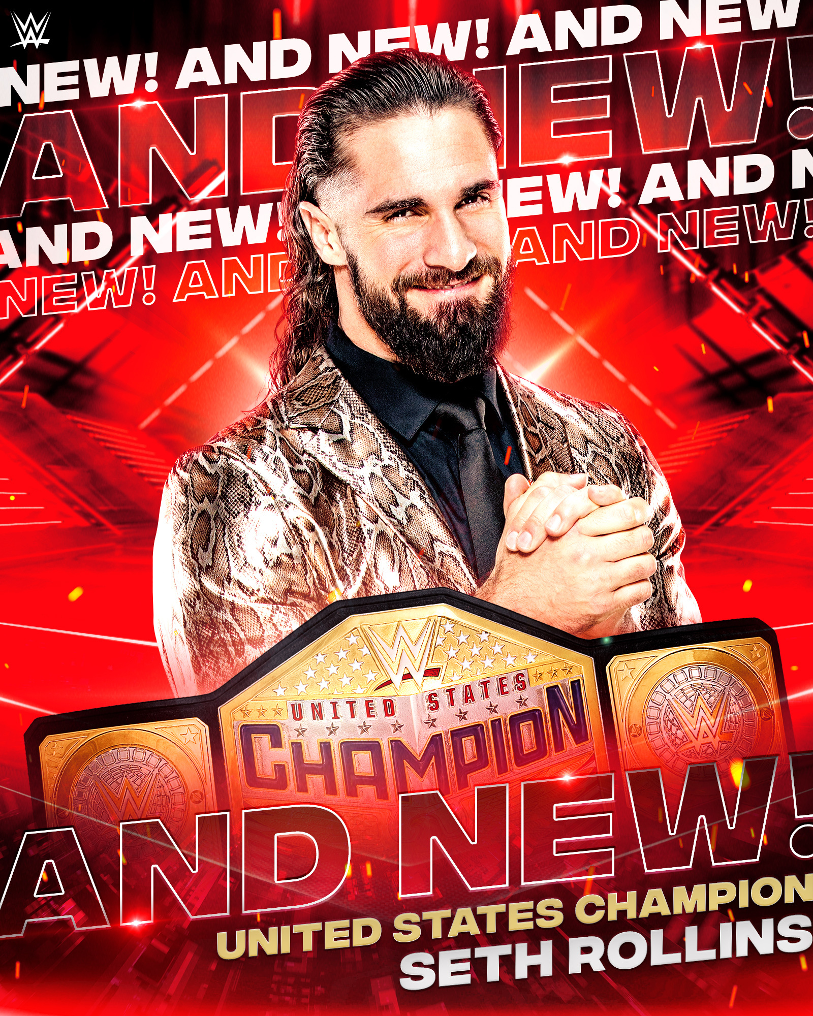 Seth Rollins wins United States title on WWE Raw