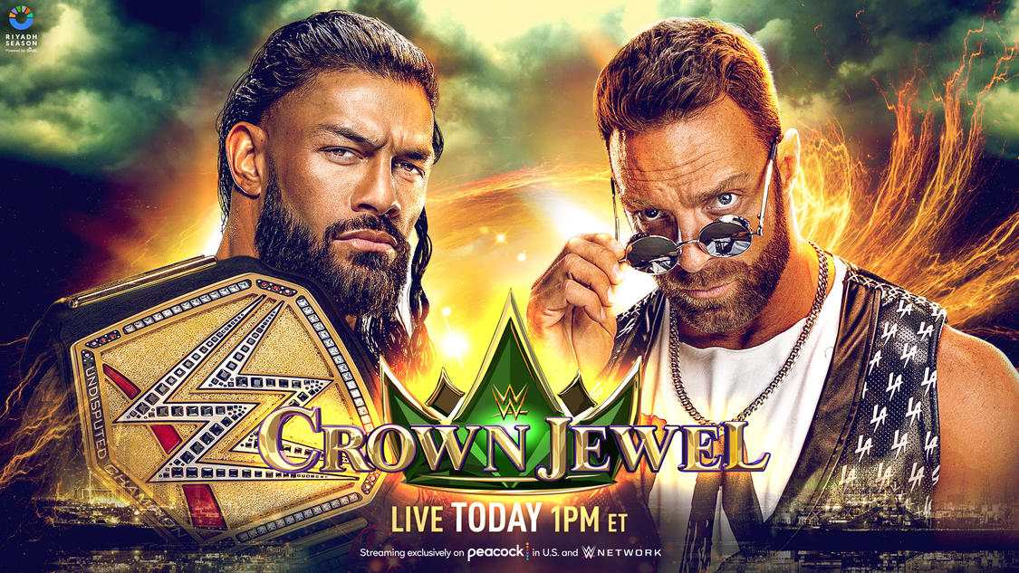 WWE Crown Jewel live results: Roman Reigns vs. LA Knight