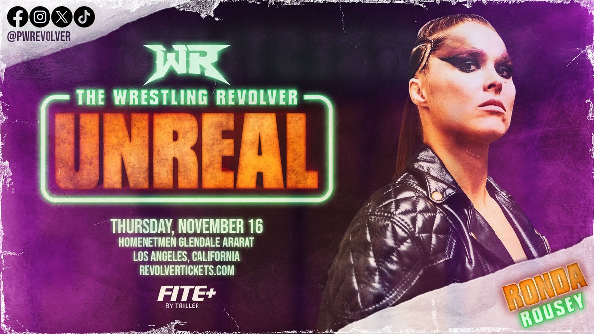 Former WWE star Ronda Rousey to make Wrestling Revolver debut