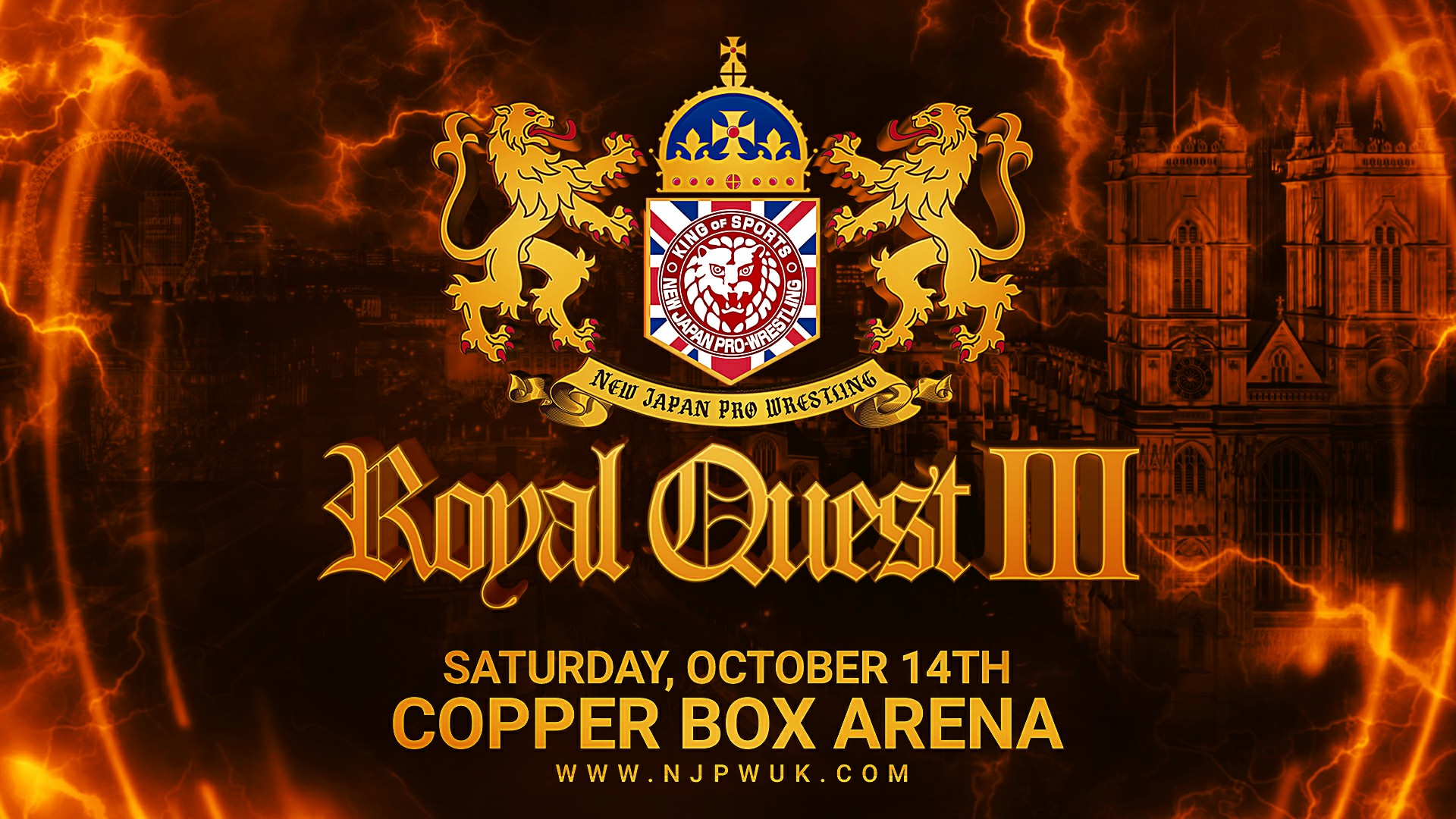 NJPW announces Royal Quest III for London
