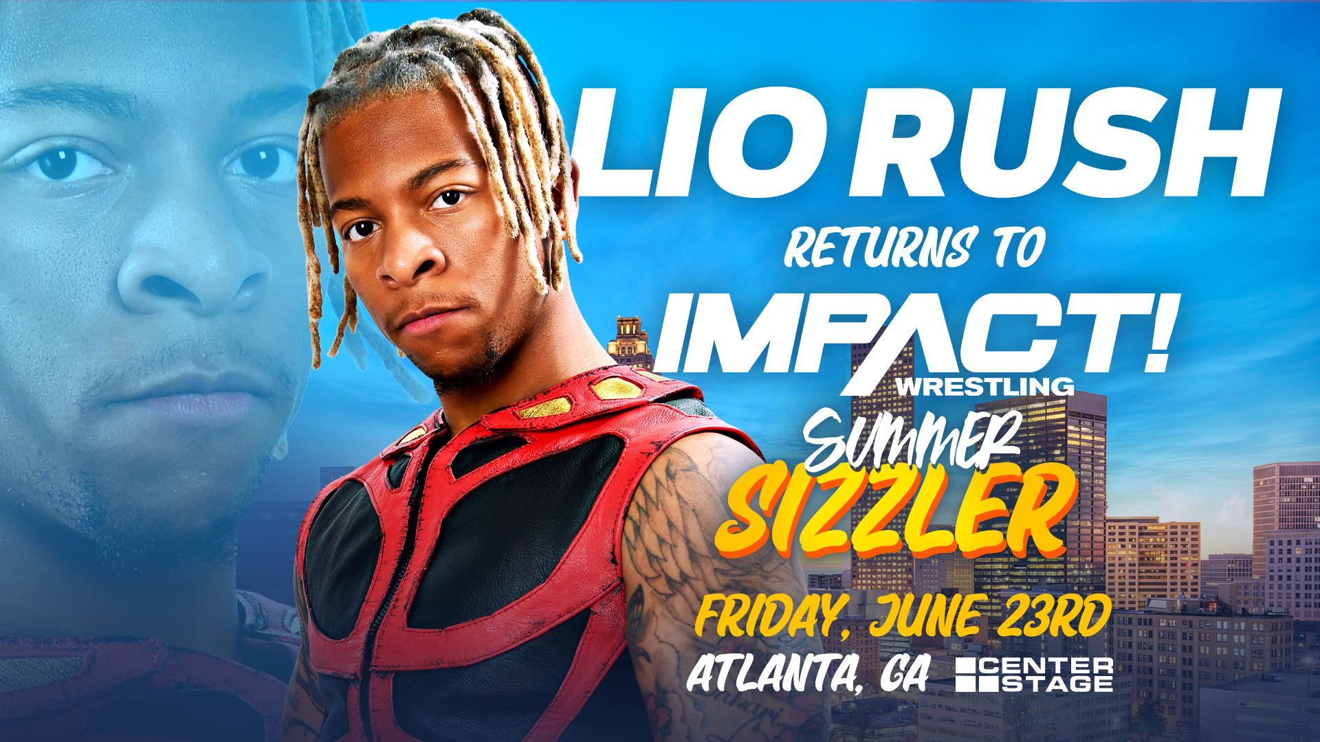 Lio Rush announced for Impact Wrestling Summer Sizzler