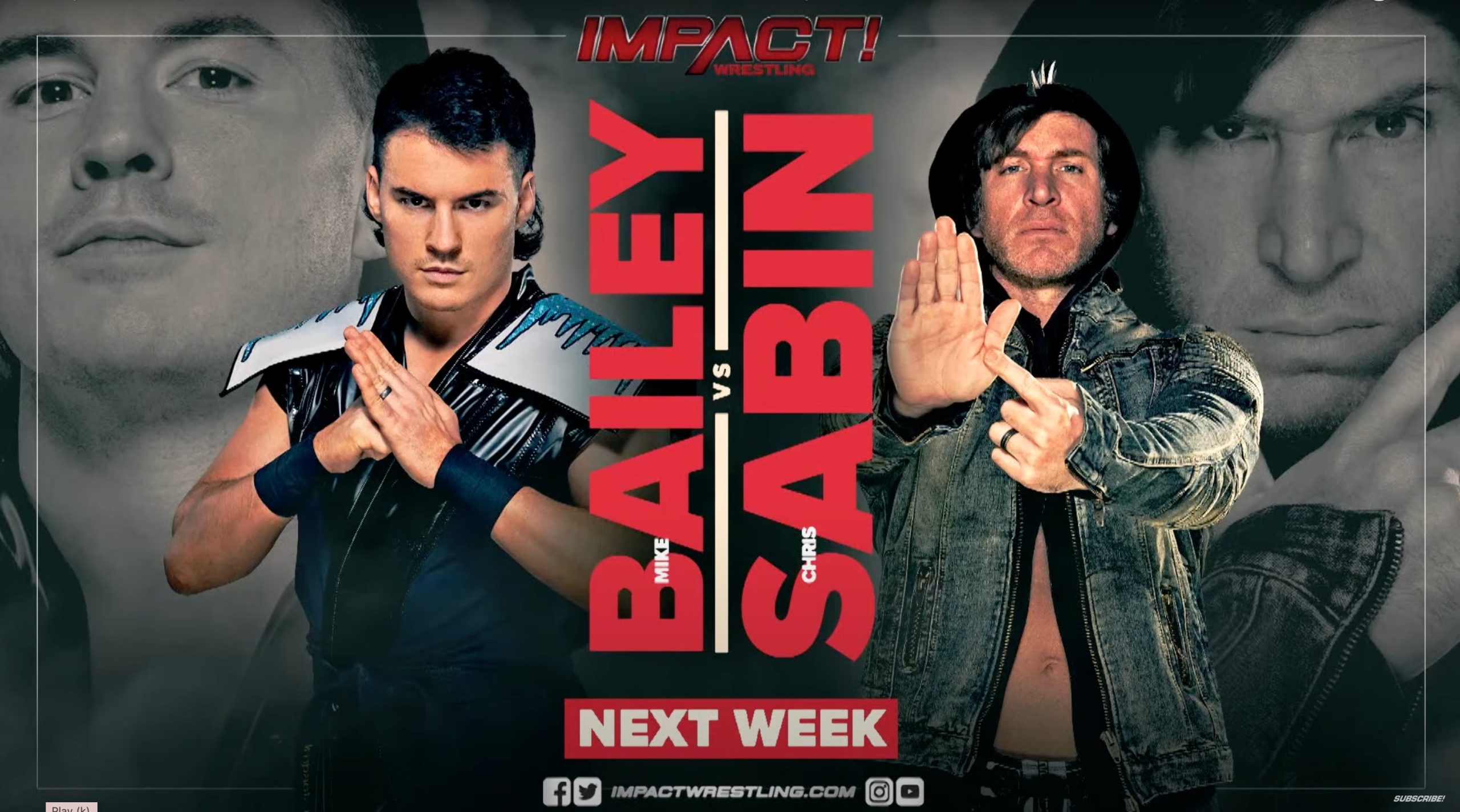 Mike Bailey vs. Chris Sabin set for next Impact Wrestling