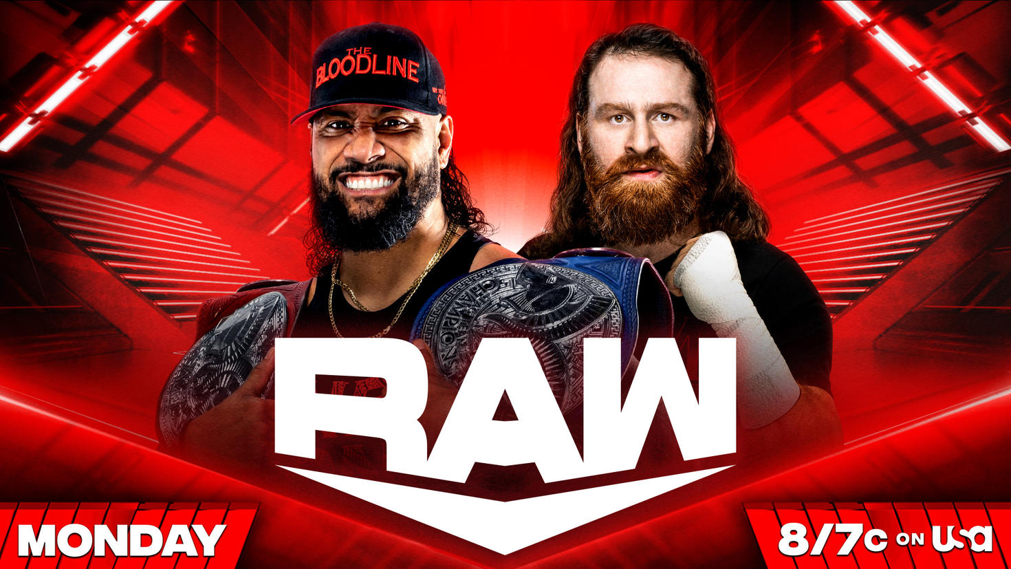 Sami Zayn vs. Jimmy Uso announced for WWE Raw