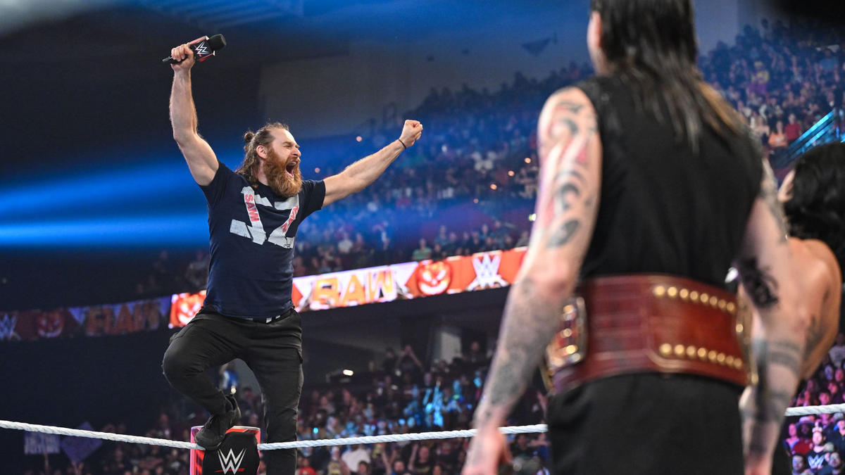 Sami Zayn steals Damian Priest’s MITB briefcase at WWE Crown Jewel