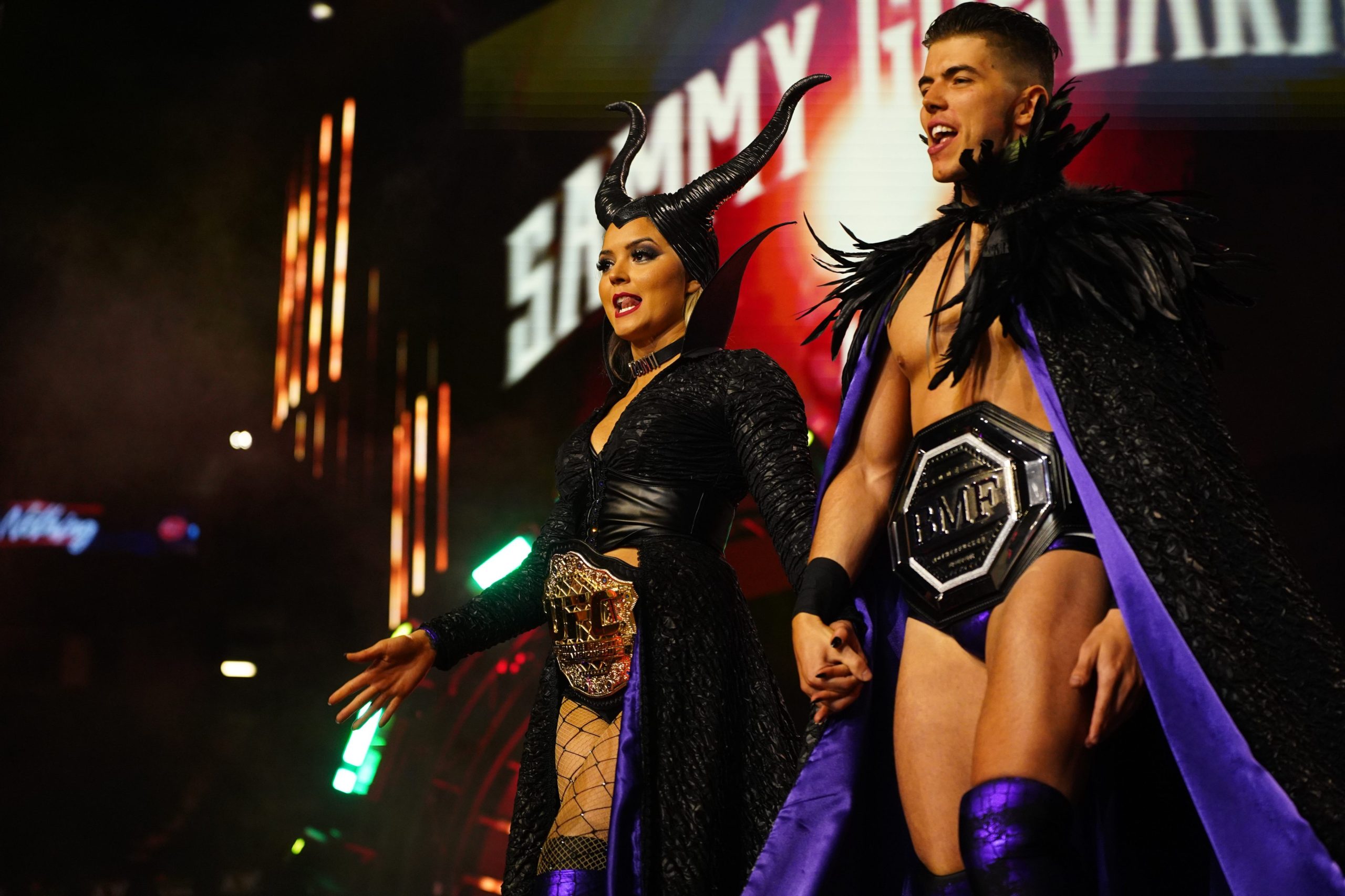 AEW’s Sammy Guevara & Tay Conti get engaged