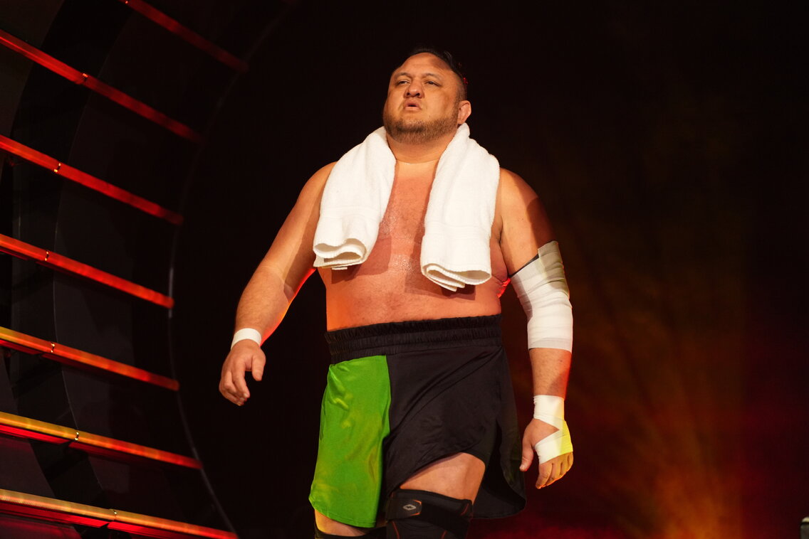 Samoa Joe calls out CM Punk for AEW All In