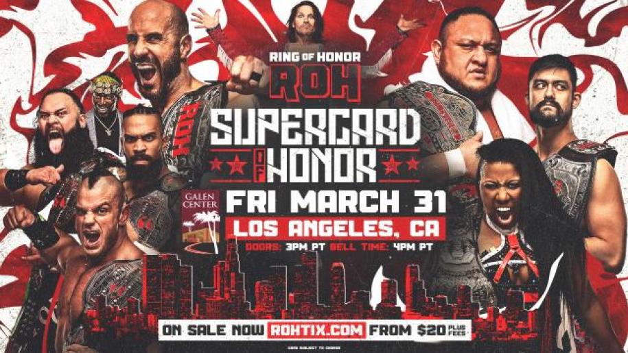 ROH Tag Team title ladder match made for Supercard of Honor