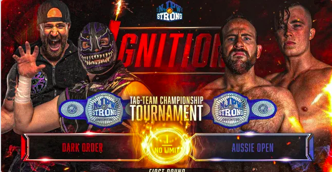 NJPW Strong results: Dark Order vs. Aussie Open