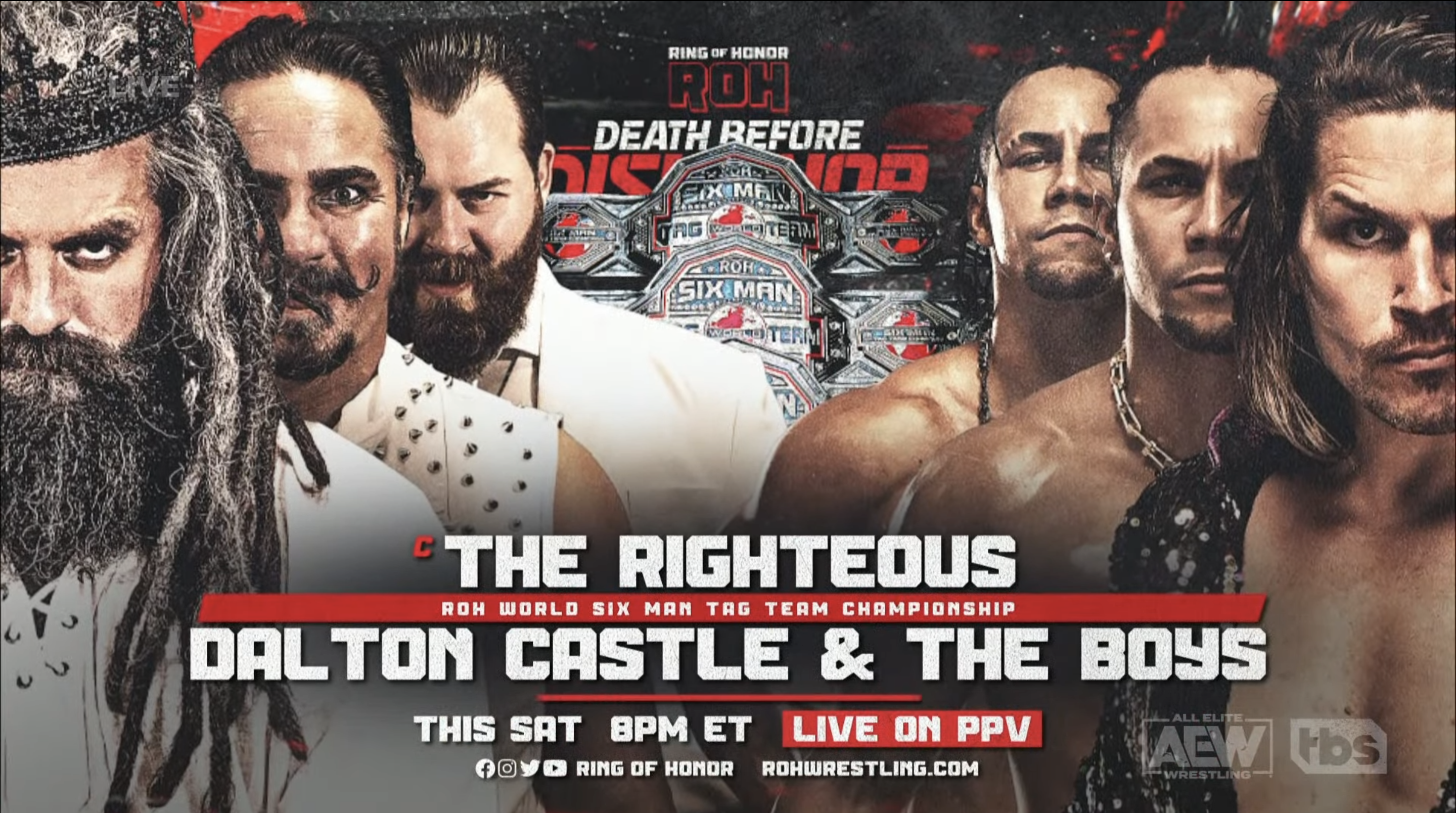 Six-Man Tag Team title match set for ROH Death Before Dishonor