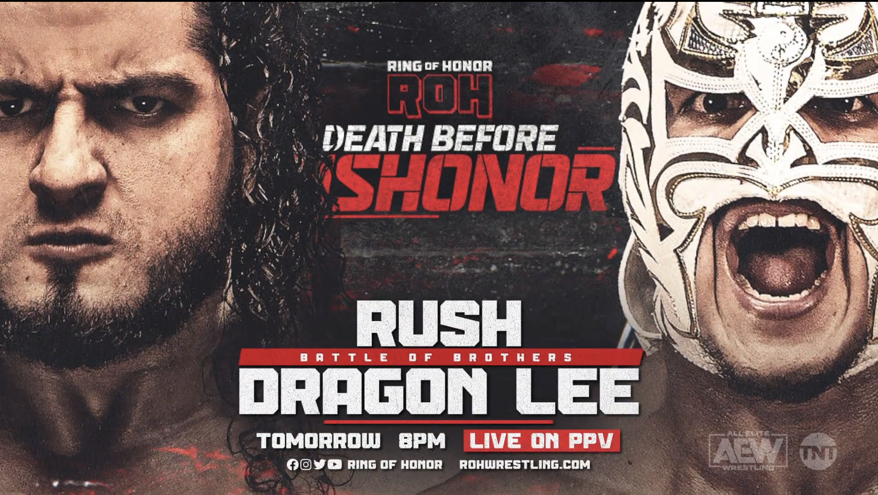 Rush vs. Dragon Lee announced for ROH Death Before Dishonor