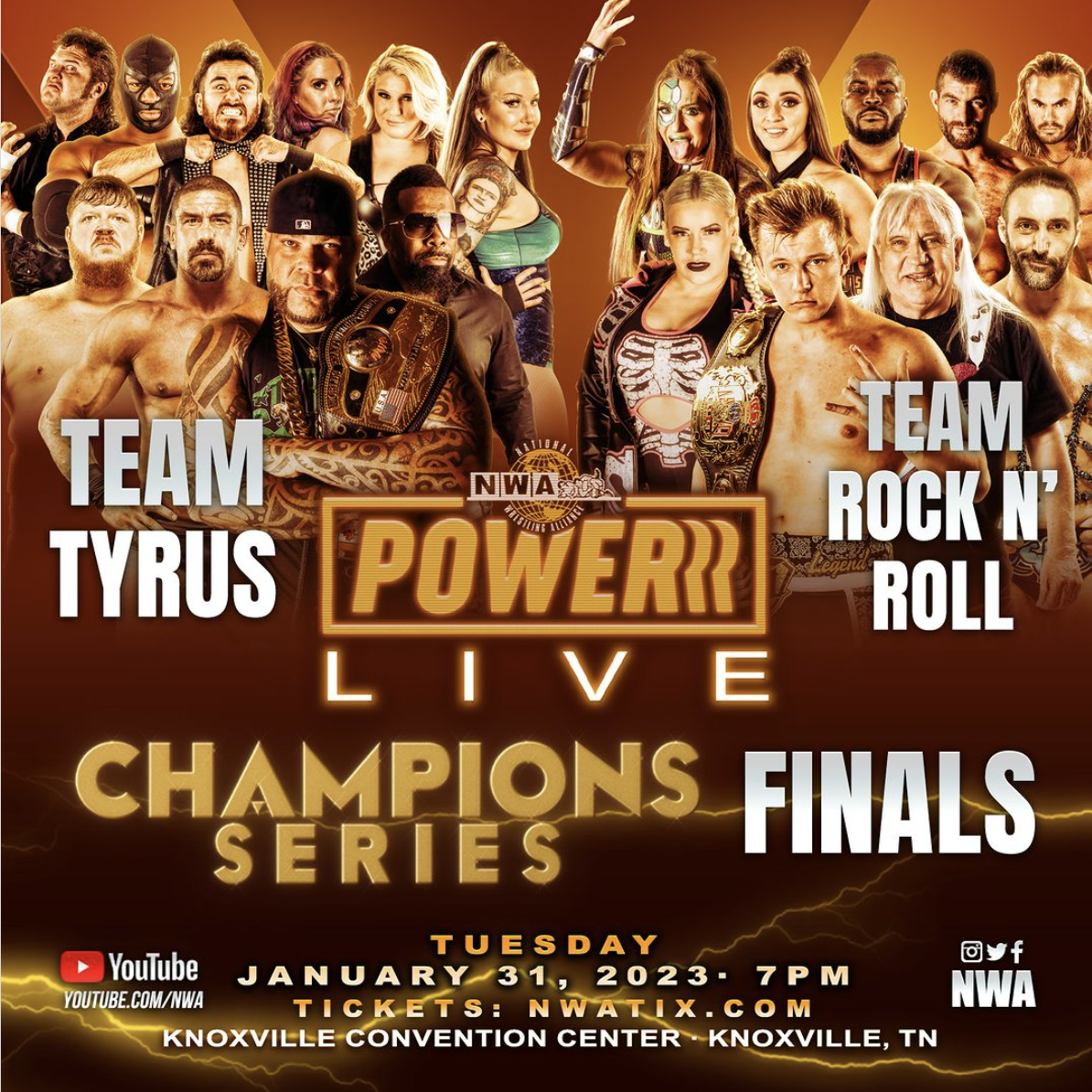 Champions Series finals set for live NWA Power