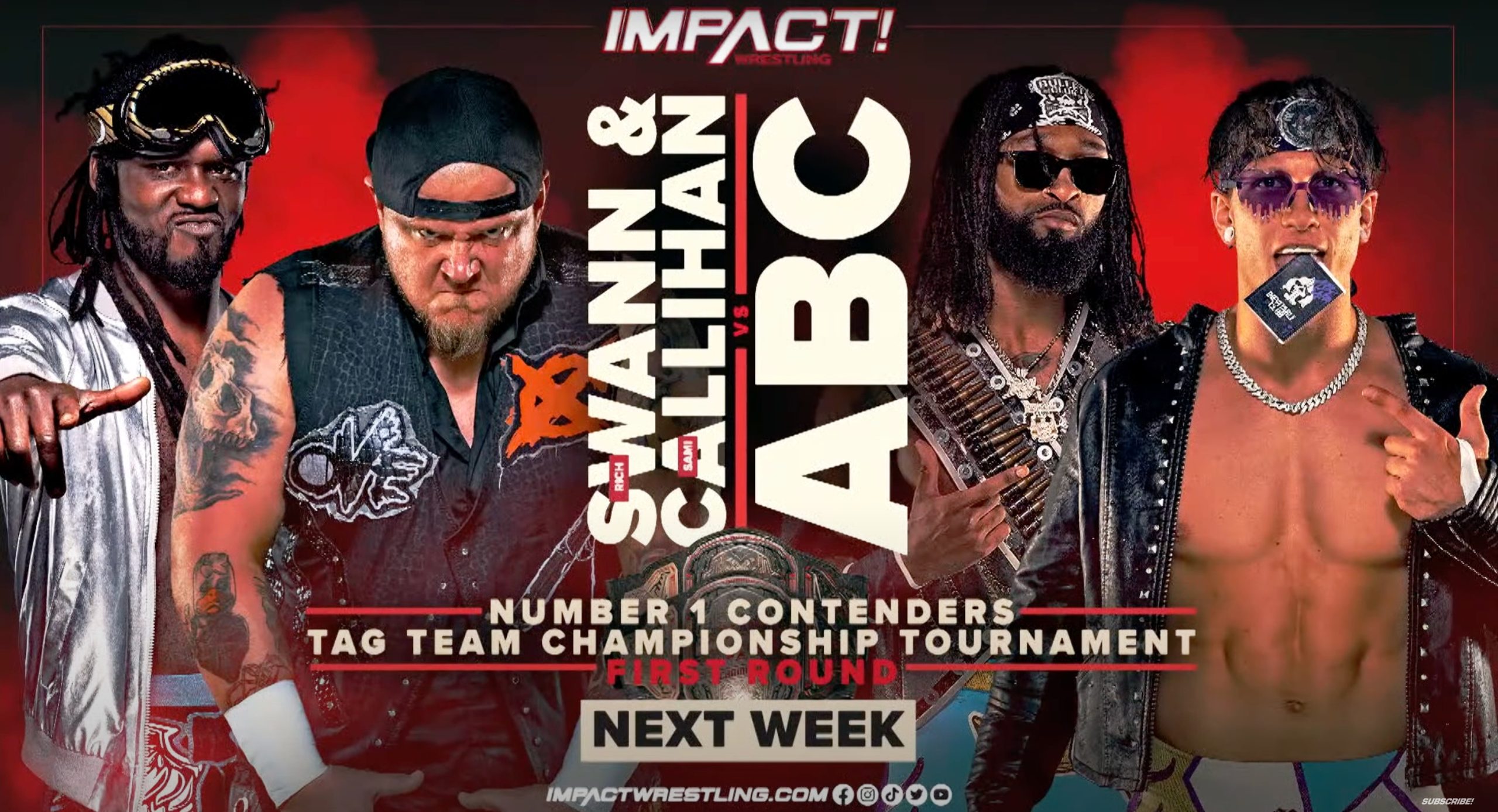 Tag Team title eliminator tournament continues on next Impact Wrestling