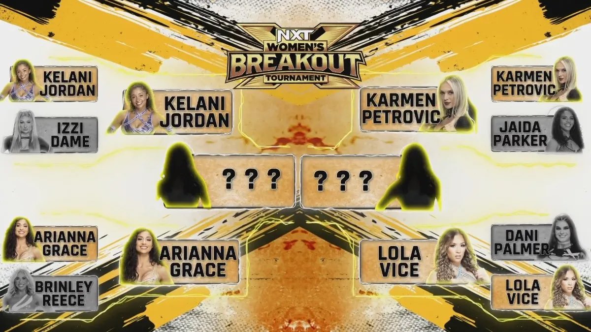 Semifinals set for WWE NXT Women’s Breakout Tournament