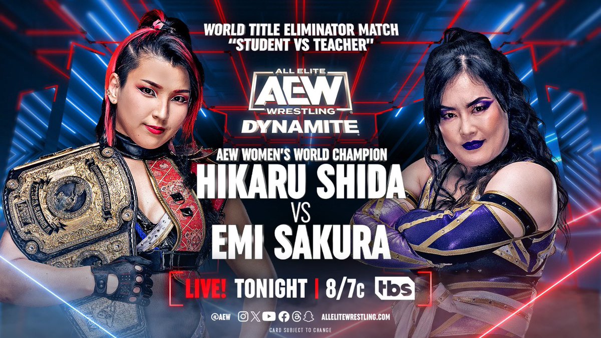 Women’s title eliminator match announced for AEW Dynamite