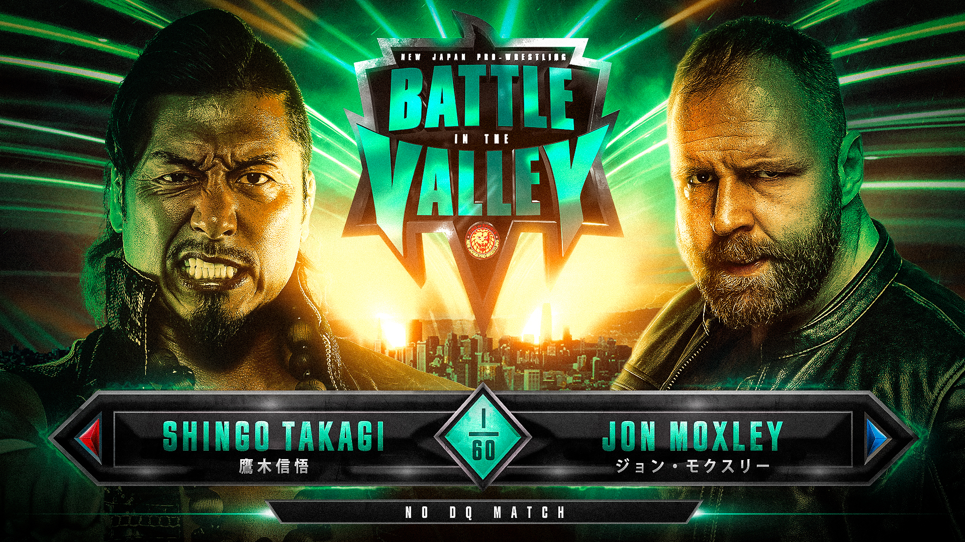 NJPW reveals full card for Battle in the Valley