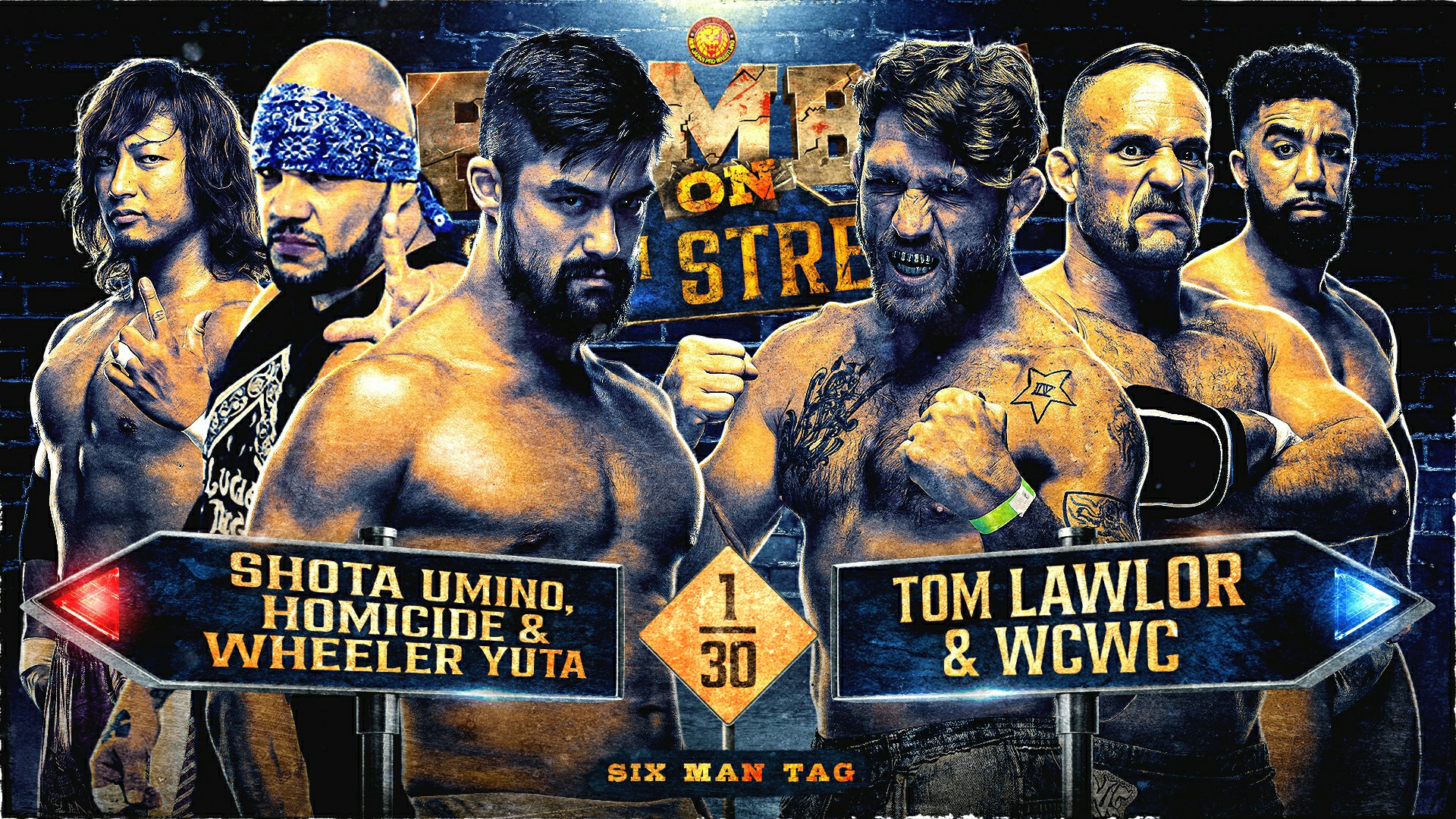 Six-man tag team match added to NJPW Rumble on 44th Street