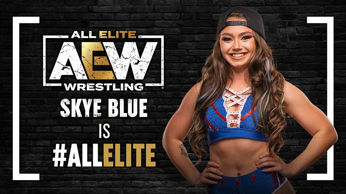 Skye Blue officially signs with AEW