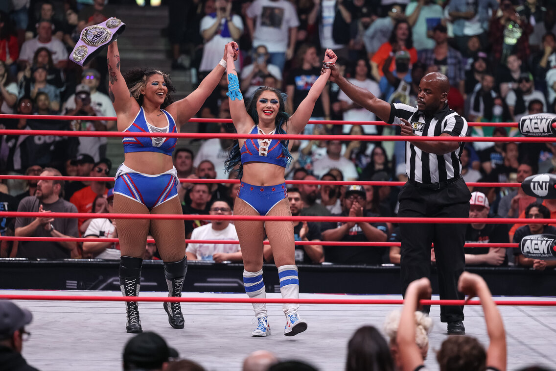 Skye Blue reflects on AEW Collision hometown victory