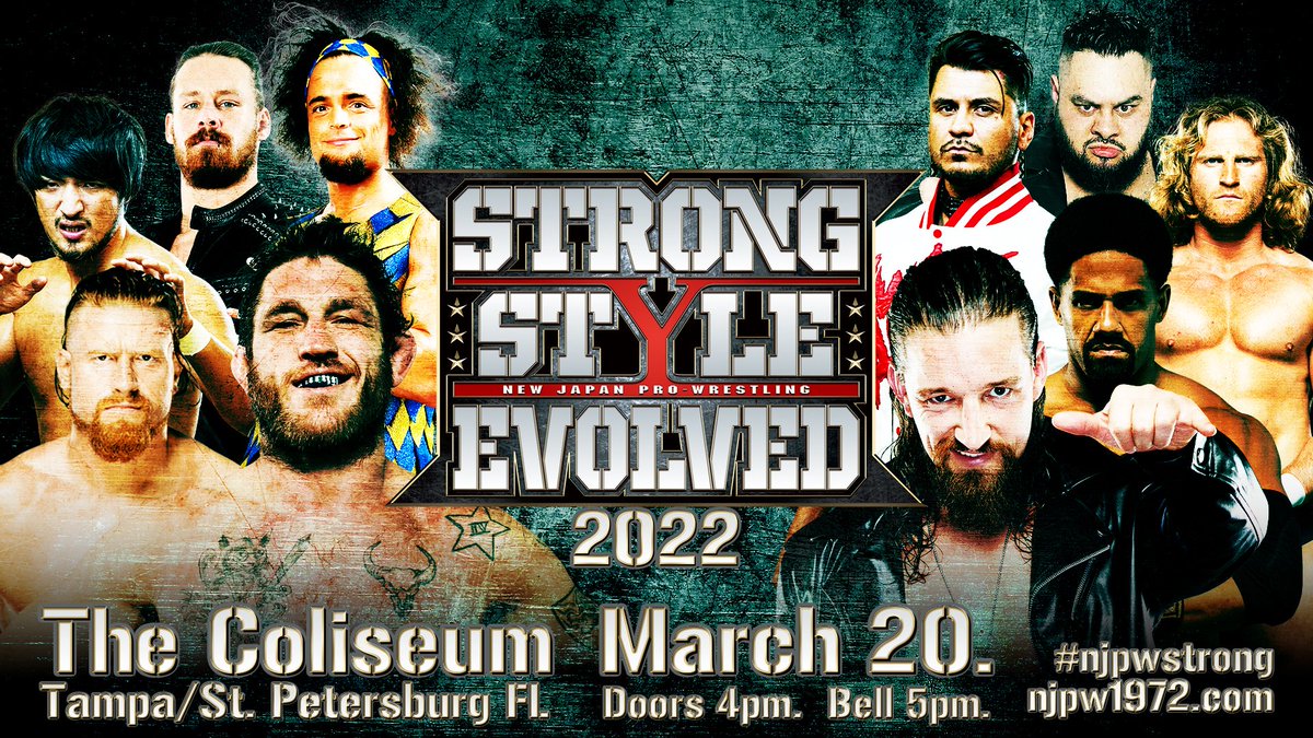 NJPW Strong Style Evolved spoilers: Jay White vs. Chris Sabin