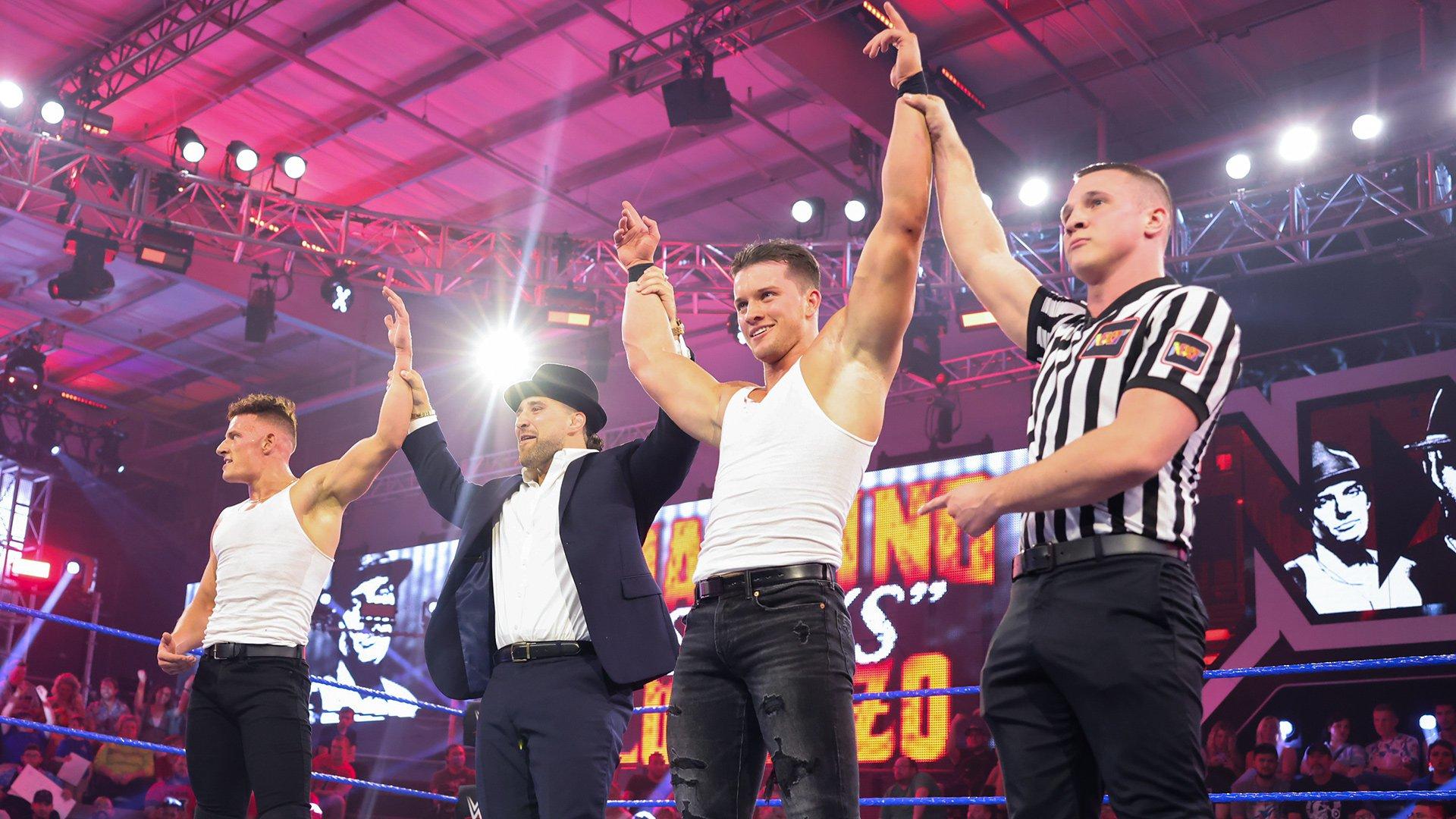 NXT Level Up results: Channing Lorenzo & Troy Donovan in action