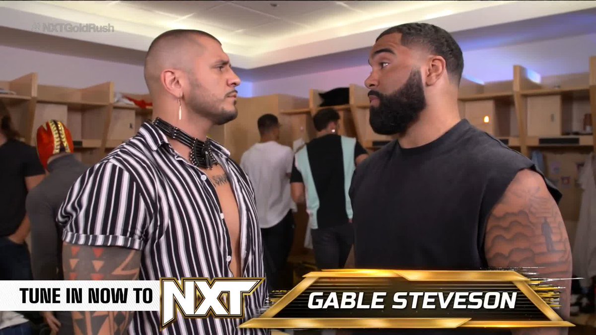 Gable Steveson appears on WWE NXT, agrees to train Eddy Thorpe