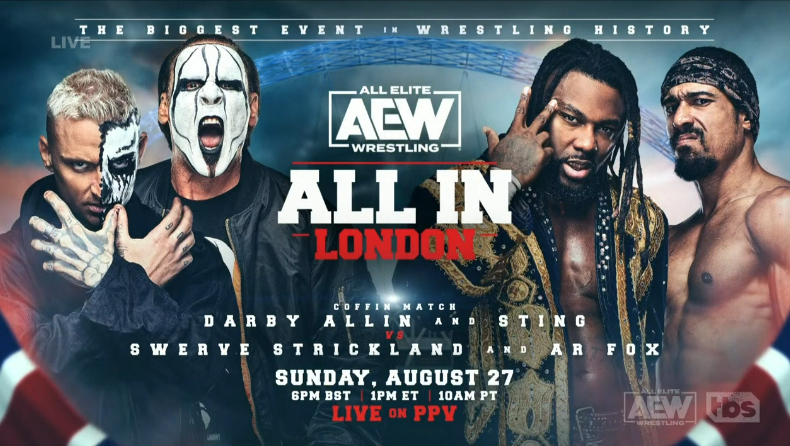 Sting & Darby Allin vs. Swerve Strickland & AR Fox set for AEW All In