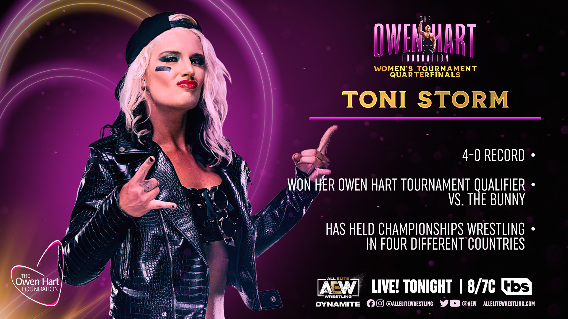 Toni Storm advances in AEW Women’s Owen Hart Foundation tournament