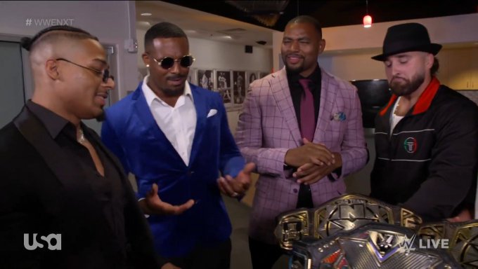 The Street Profits appear on WWE NXT