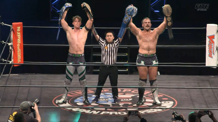 Aussie Open win Strong Tag Team titles at NJPW Capital Collision