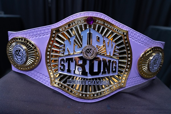 NJPW unveils new Strong Women’s Championship