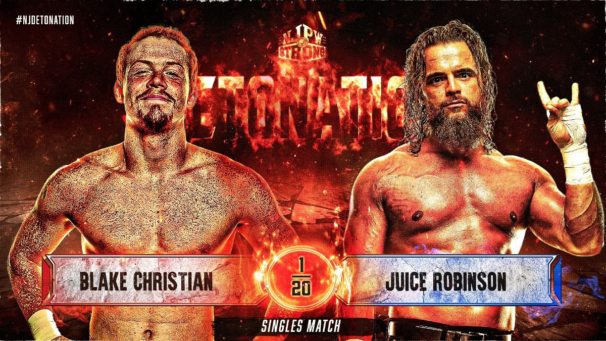 NJPW Strong results: Juice Robinson vs. Blake Christian