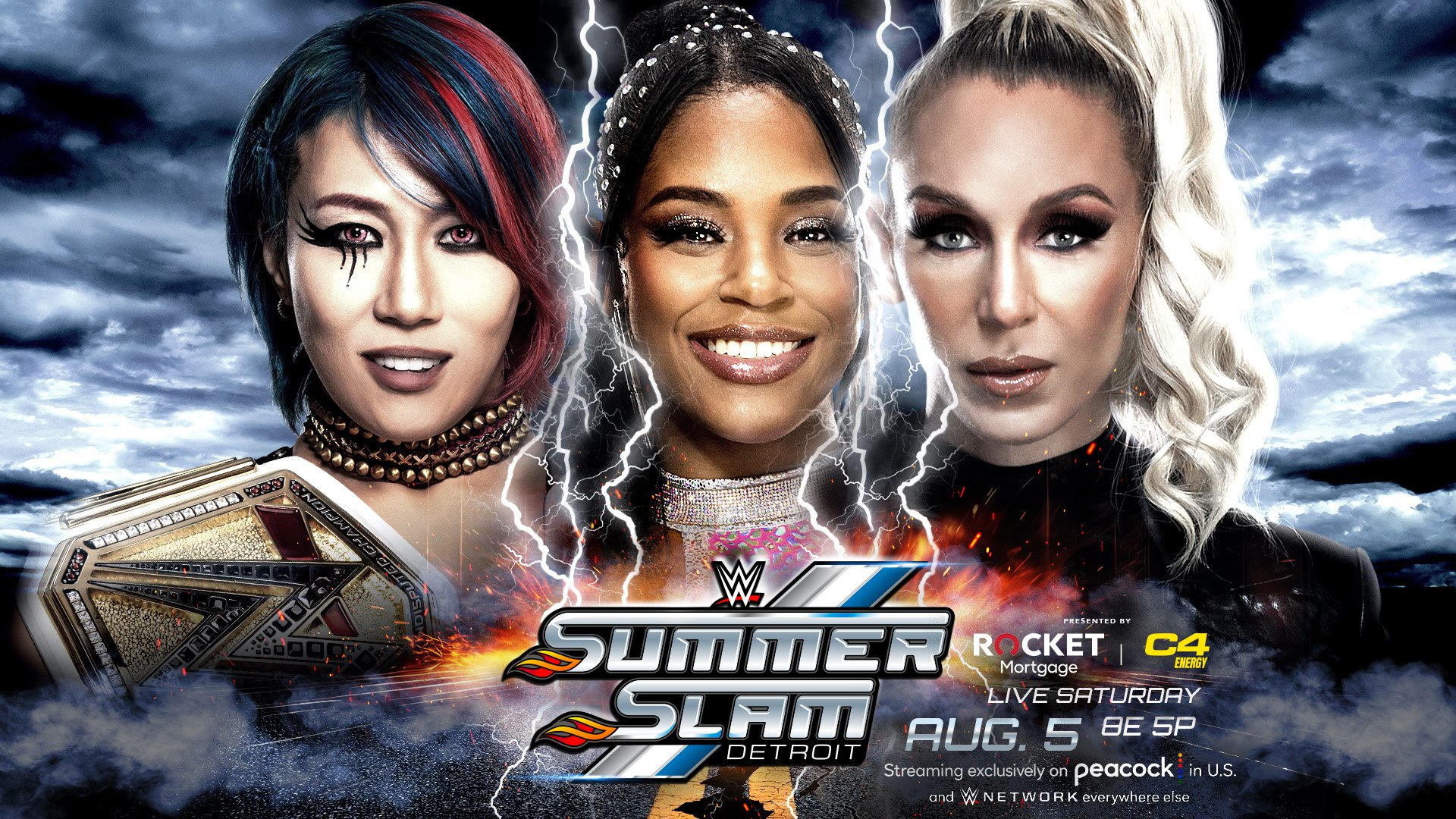 Triple threat Women’s title match official for WWE SummerSlam