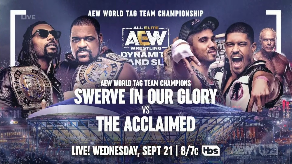 Tag Team title rematch set for AEW Dynamite Grand Slam