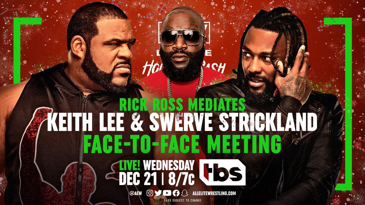 Rick Ross to mediate Swerve, Keith Lee face-to-face on AEW Dynamite