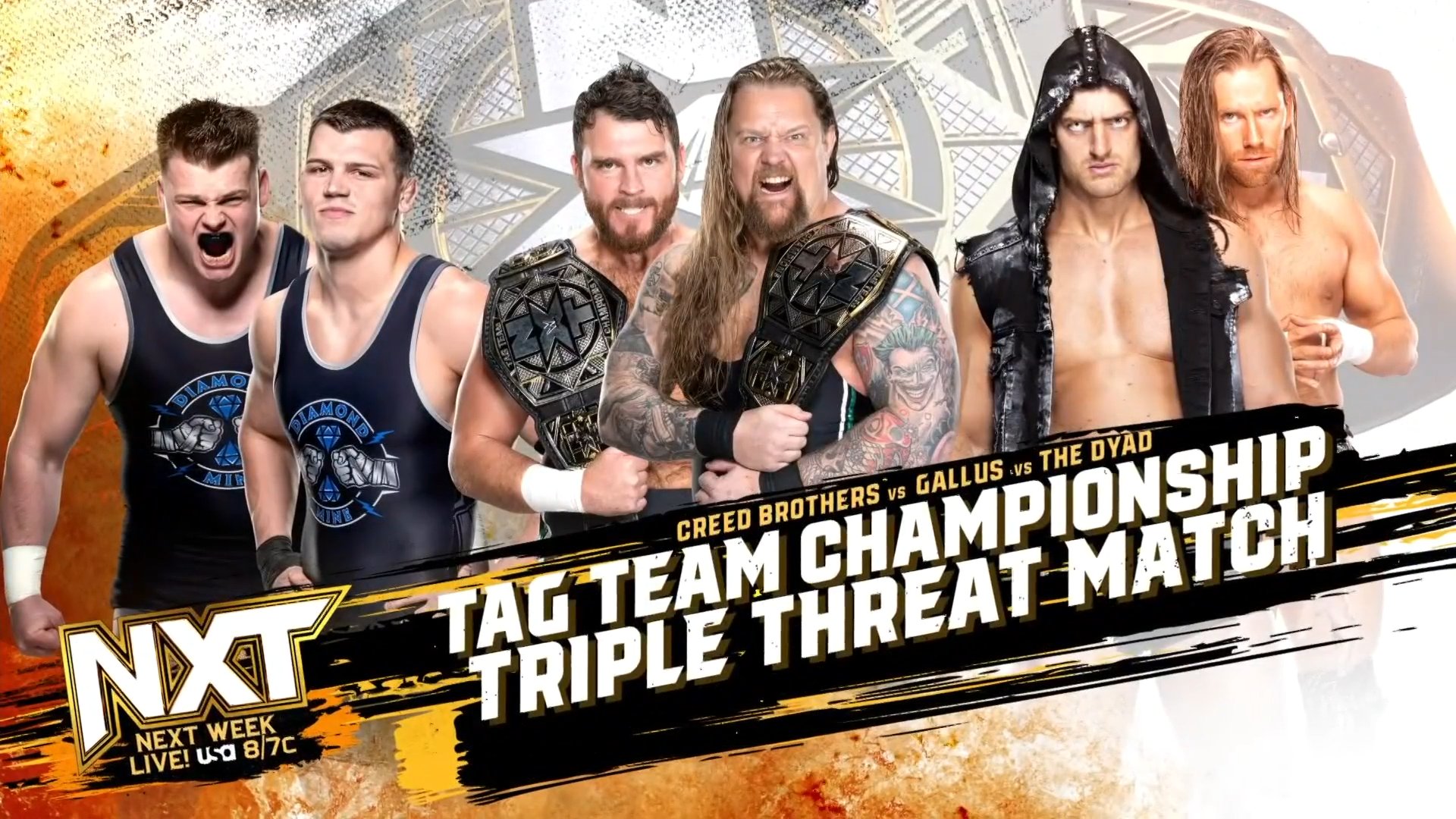 Two Tag Team title matches set for next week’s WWE NXT