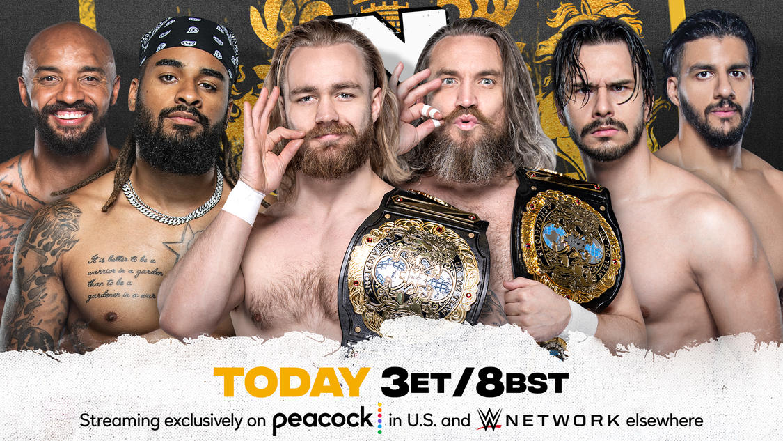 NXT UK results: Triple threat Tag Team title match